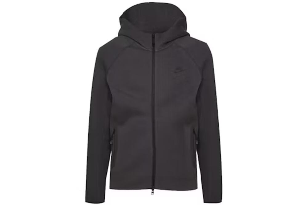 Nike Tech Black Fleece Windrunner Lightweight Full-Zip Hoodie Men's Large